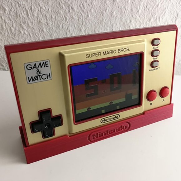 Nintendo Game and Watch Console Stand Alarm Clock Time Display (Stand Only) - Picture 1 of 7